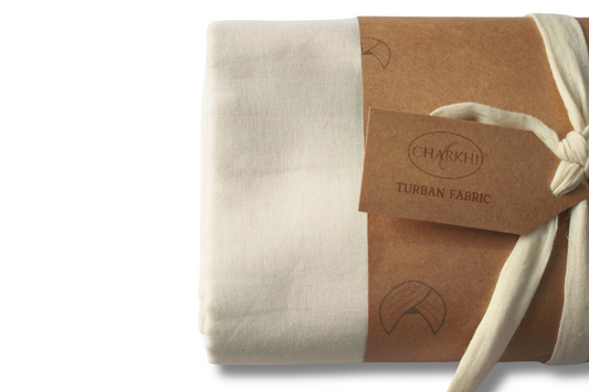 Traditional Punjabi Turban for Men in Off White – Sikh Pagri