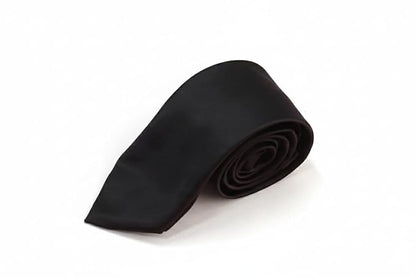 Men’s Premium 3 Tie Combo Set – Black, Red & Grey Designer Ties | Formal Silk Finish Neckties for Office, Wedding | Gift Set for Men